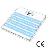 Beurer Design-Glaswaage mit Streifenoptik in 3 Farben